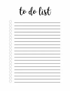Done list
