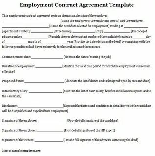 Job contracts