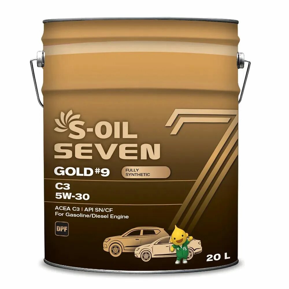 S-Oil Seven Gold 5w-30. Моторное масло s-Oil Seven Gold #9 c3 5w-30 20 л. S-Oil Seven Gold #9 Pao 5w30 c3 4л. S-Oil 7 Gold #9 c3 5w30.