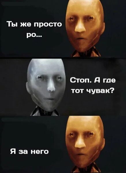 Я робот мем