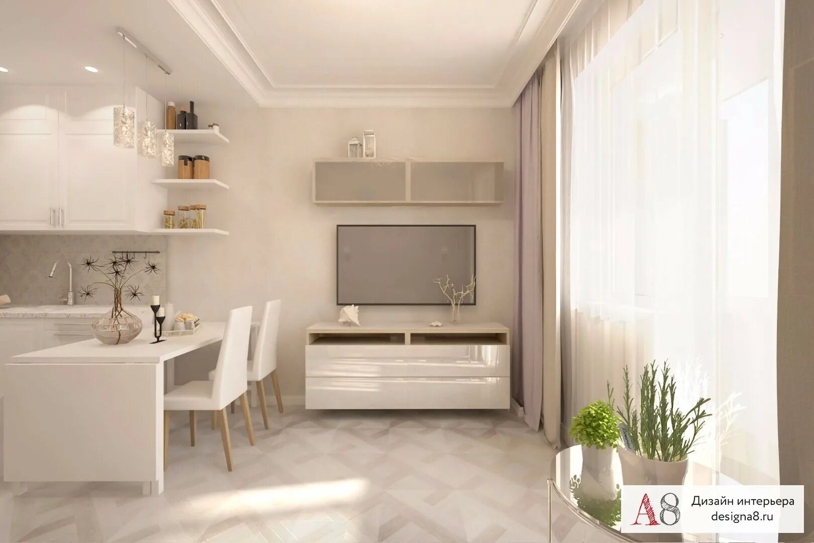 Маленькая кухня с барной стойкой Interior design apartment small, Small apartmen