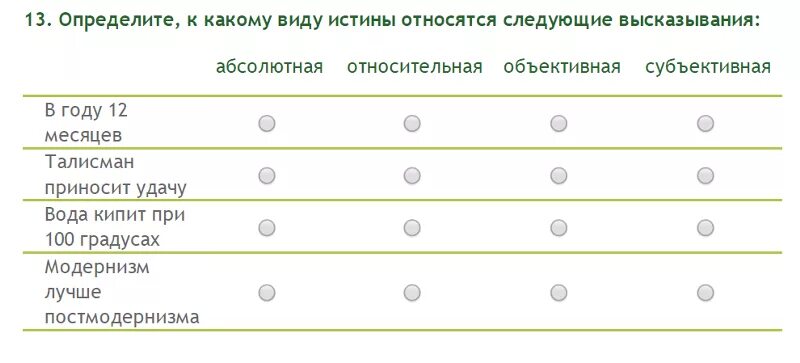 Определите к какой категории