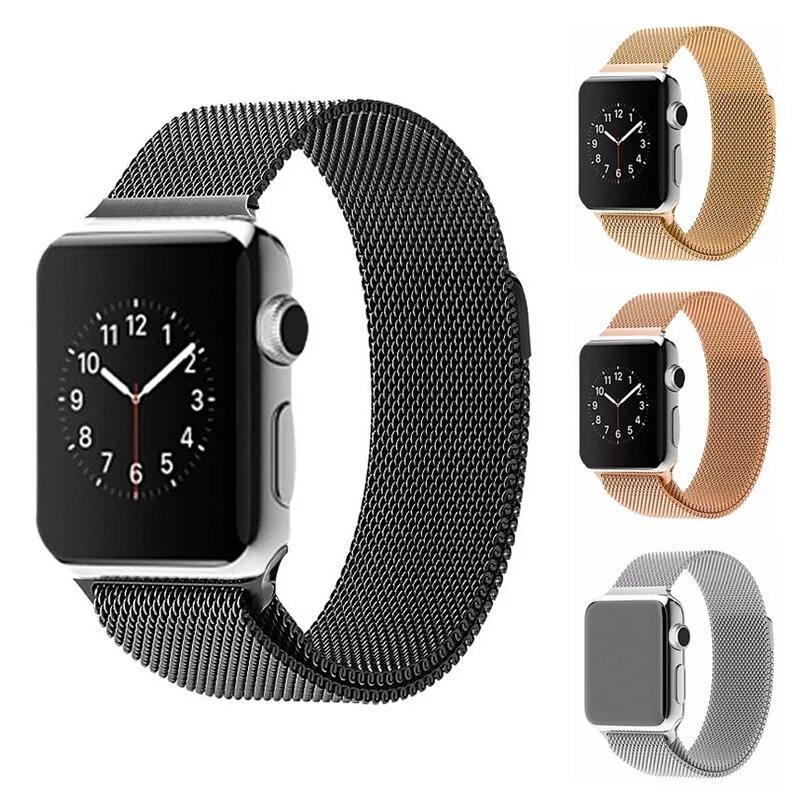 Часы браслет apple watch. Ремешок Эппл вотч Миланская петля. Apple IWATCH 42mm. Ремешок для эпл вотч металлический. Часы Аппле вотч 8.