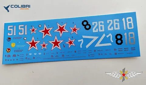 Colibri decals