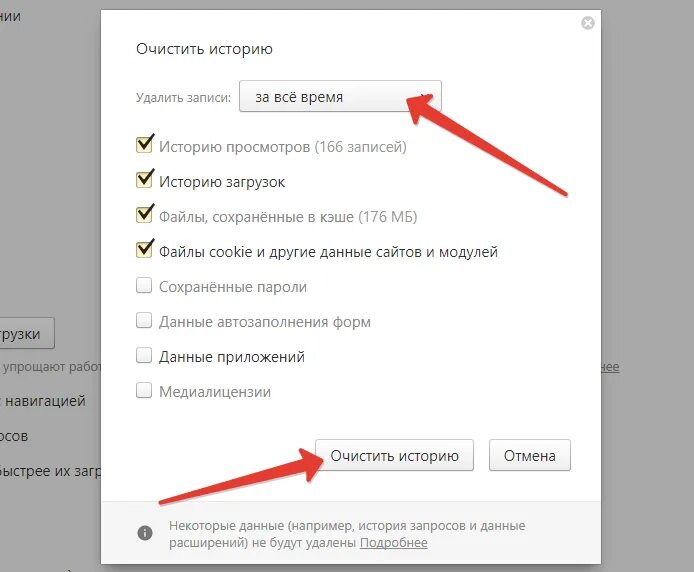 Очистка истории. Очистка истории в Яндексе. Очистка истории браузера.