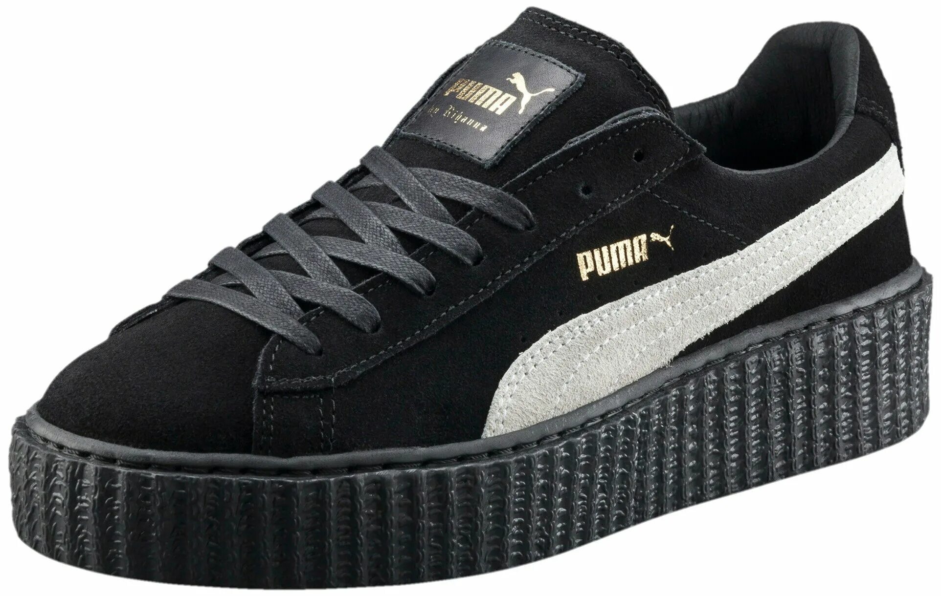 Кроссовки Puma Suede Creepers. Кеды Puma Creepers. Кеды Puma Suede Creepers. Кеды Пума бай Рианна.