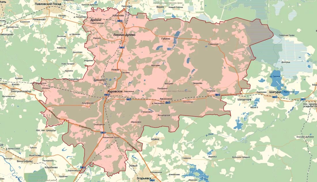 Где находится город орехово. Орехово-зуевский городской округ карта. карта орехово-зуевского городского округа. карта московской области ликино-дулево район. карта орехово-зуевского района подробная.