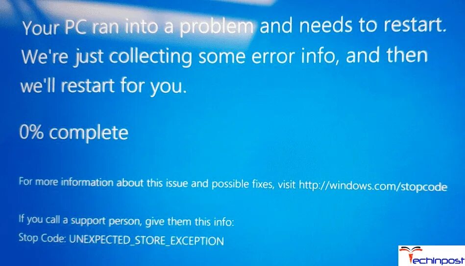 Windows exception codes. Bsod unexpected. unexpected store exception. unexpected store exception ошибка windows. синий экран exception store unexpected.