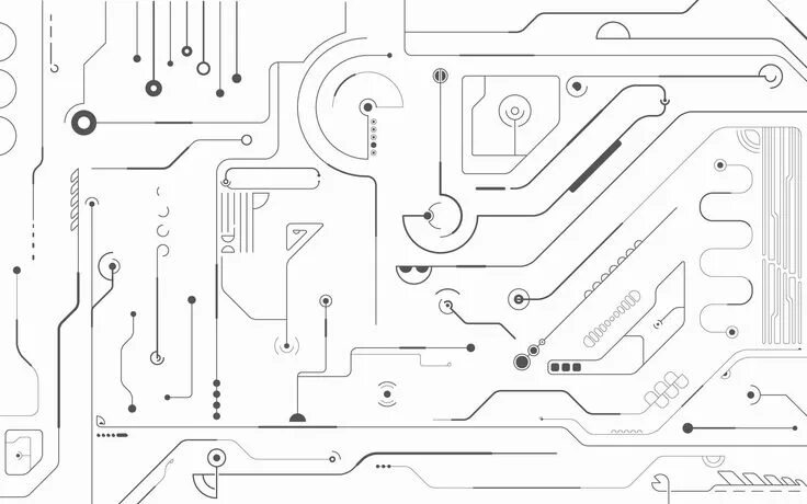 Industrial background, Circuit board, Circuit