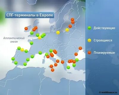 спг в европе