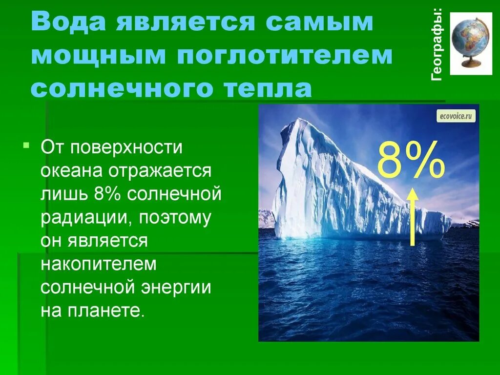 Главным потребителем воды является. Вода является. Доклад о воде. Вода универсальный БИОРАСТВОРИТЕЛЬ проект. Наиболее сильными поглотителями солнечной радиации являются:.