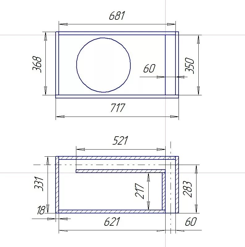 Короб под Мистери MJS 12. Короб под сабвуфер Mystery MJS-12 чертеж. Короб для сабвуфера Мистери 12. Короб 45 литров под 12 сабвуфер чертеж. Размер динамика сабвуфера