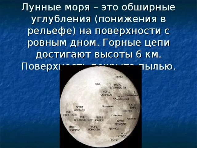 Какой рельеф луны. Какой рельеф луны