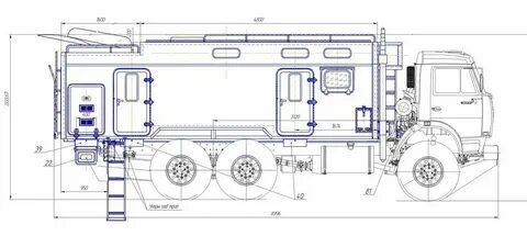 Камаз 4310 размеры