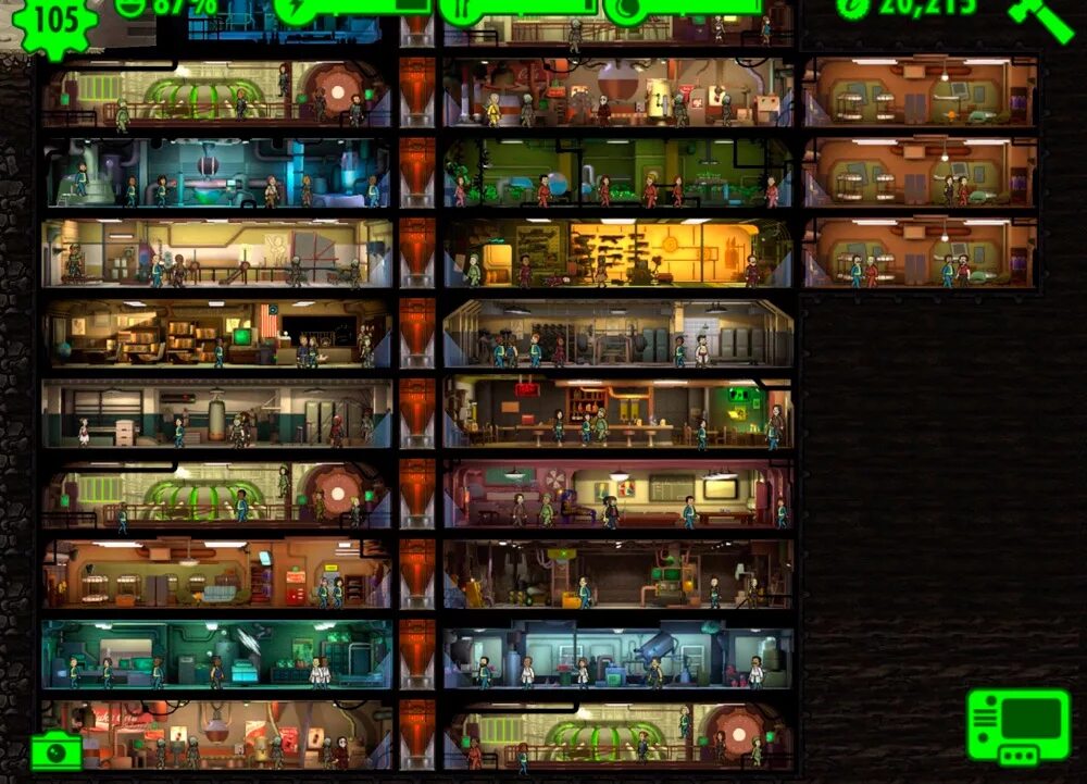 Фоллаут шелтер уровень. Fallout Shelter убежище планировка. Fallout Shelter база. Фоллаут шелтер 4. Fallout Shelter убежище идеальная планировка.