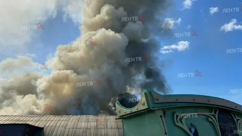 Бережковская набережная что горит