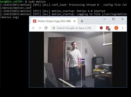Видеонаблюдение linux