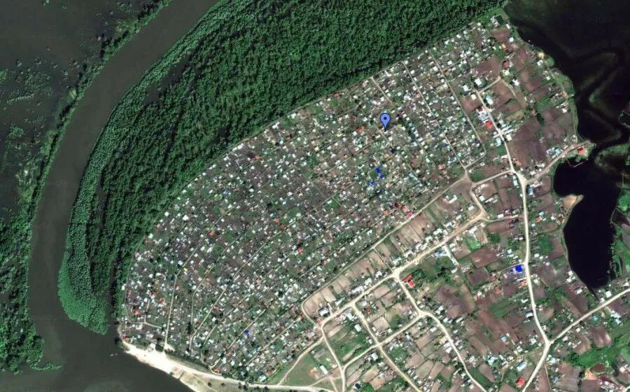 тамбовская область со спутника в реальном