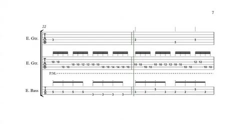 Bass tabs