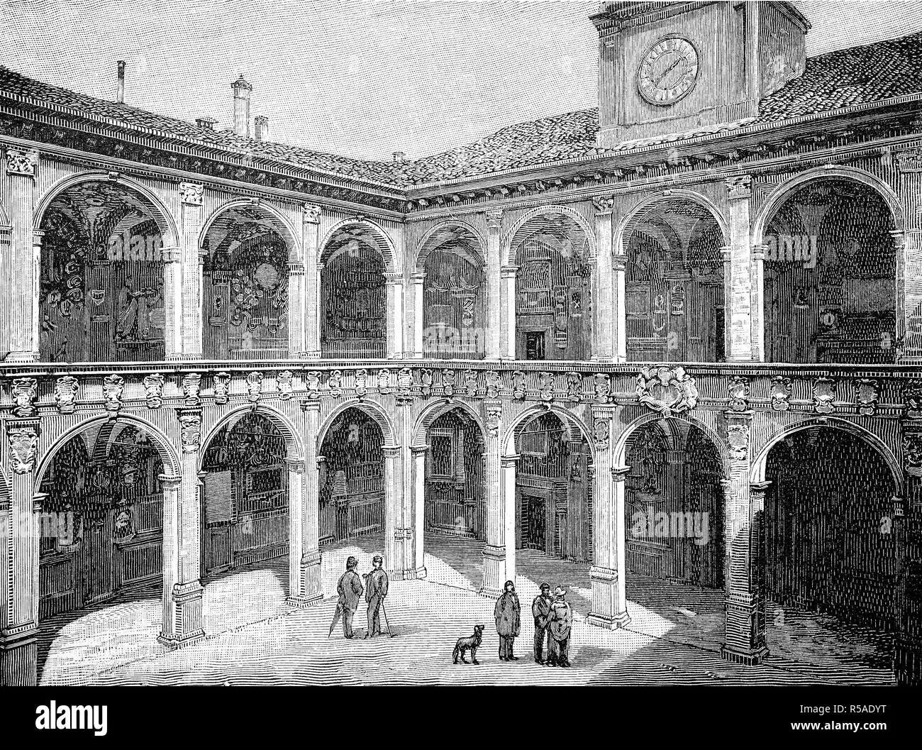 Самые первые университеты появились в. Болонский университет Италия 1088. Первый университет в Болонье 1158. Университет Болоньи в средневековье. Болонский университет 15 век.