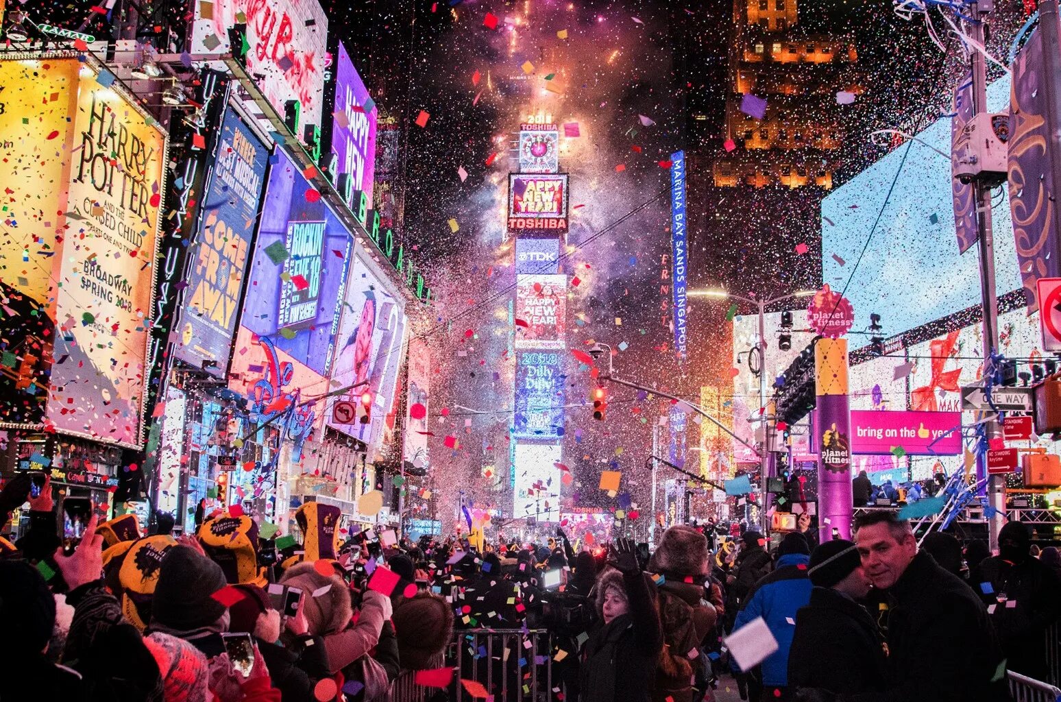 New years time