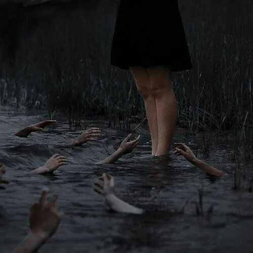 Fall in the dark. Falling in darkness aesthetic.