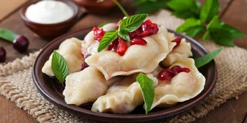Вареники без дрожжей
