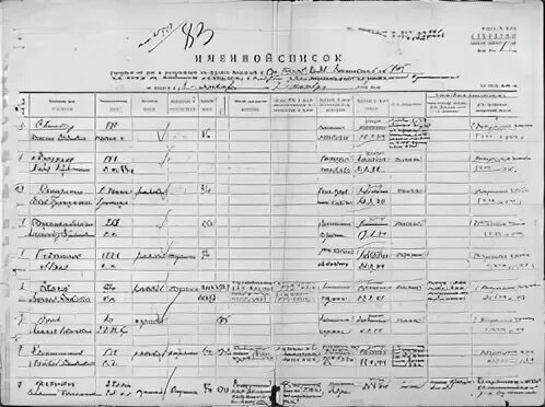 При поиске по условию год рождения 1958