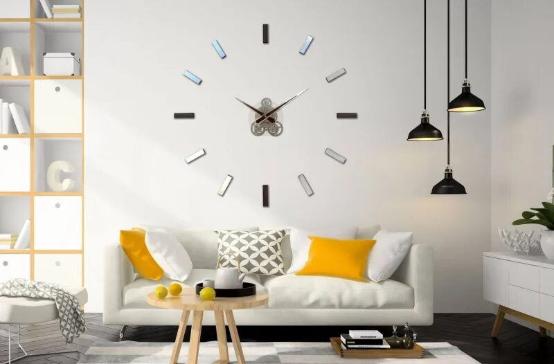 Часы модули. Настенные часы incantesimo design. часы сендрум икеа. дизайнерские настенные часы в интерьере. интерьерные часы на стену.