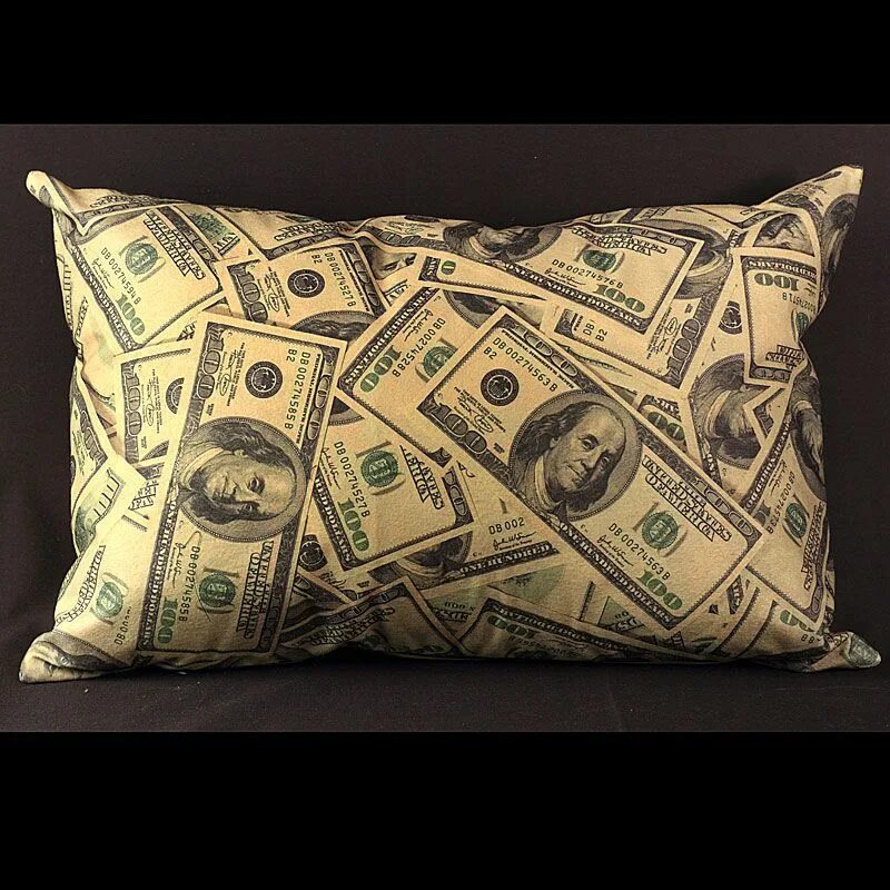 Про подушку безопасность. Финансовая подушка. Подушка с деньгами. Подушка доллар. Финансовая денежная подушка.