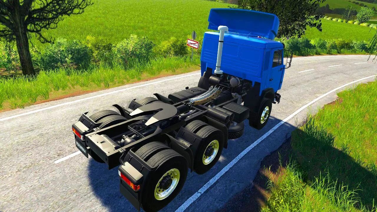 Фс 19 прицепы камаз. Камаз 54115. kamaz 54115, фс 19.
