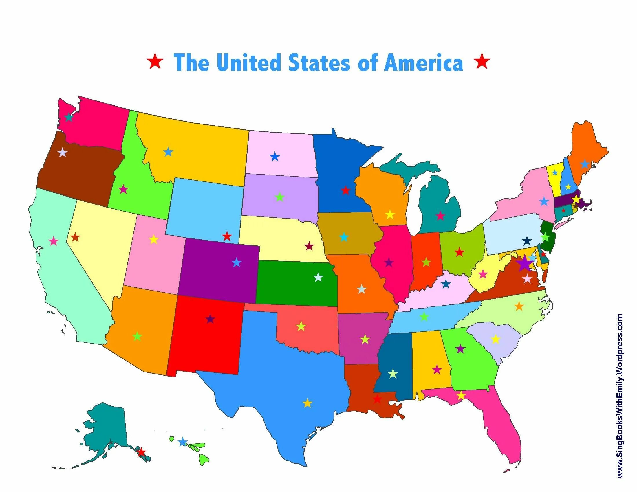 1970 год символ штата сша. The United States of America карта. USA States Map. USA 50 States. USA States and Capitals Map.
