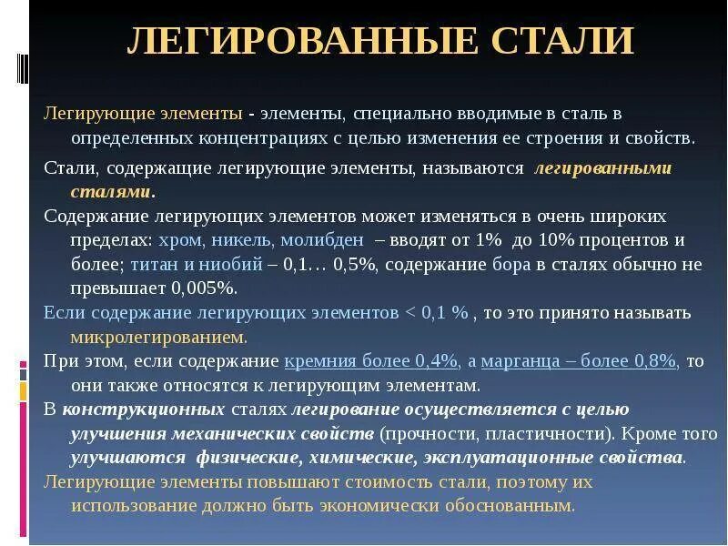 Какие цели стали