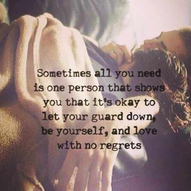 Let yourself out. All you need is yourself. be safe okay? never let your guard down.