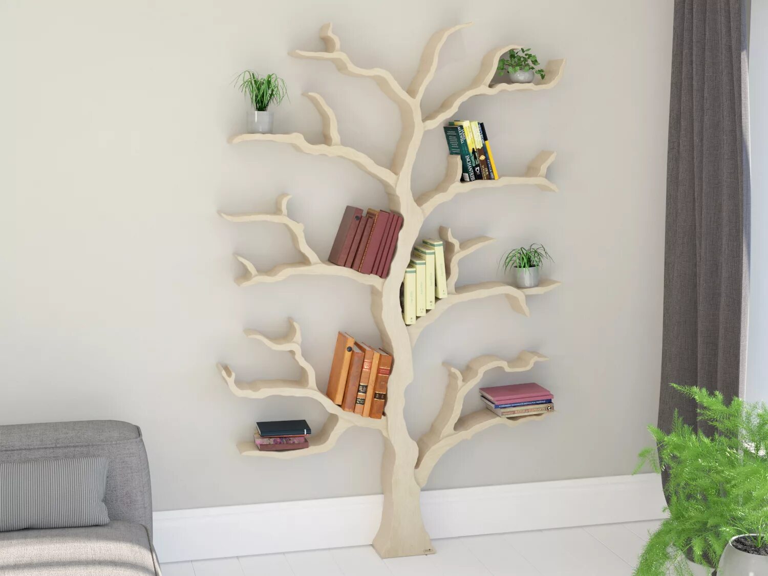 Tree shelf