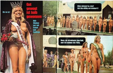 Vintage nude beauty contest ♥ Nude contest 🌈 Голые нудистки на конкурсе кр...