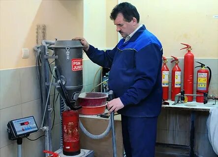 Зарядная станция для огнетушителей