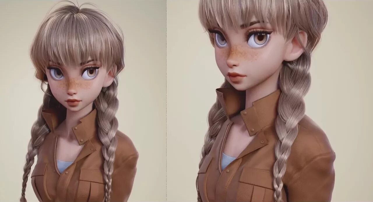 Create realistic character