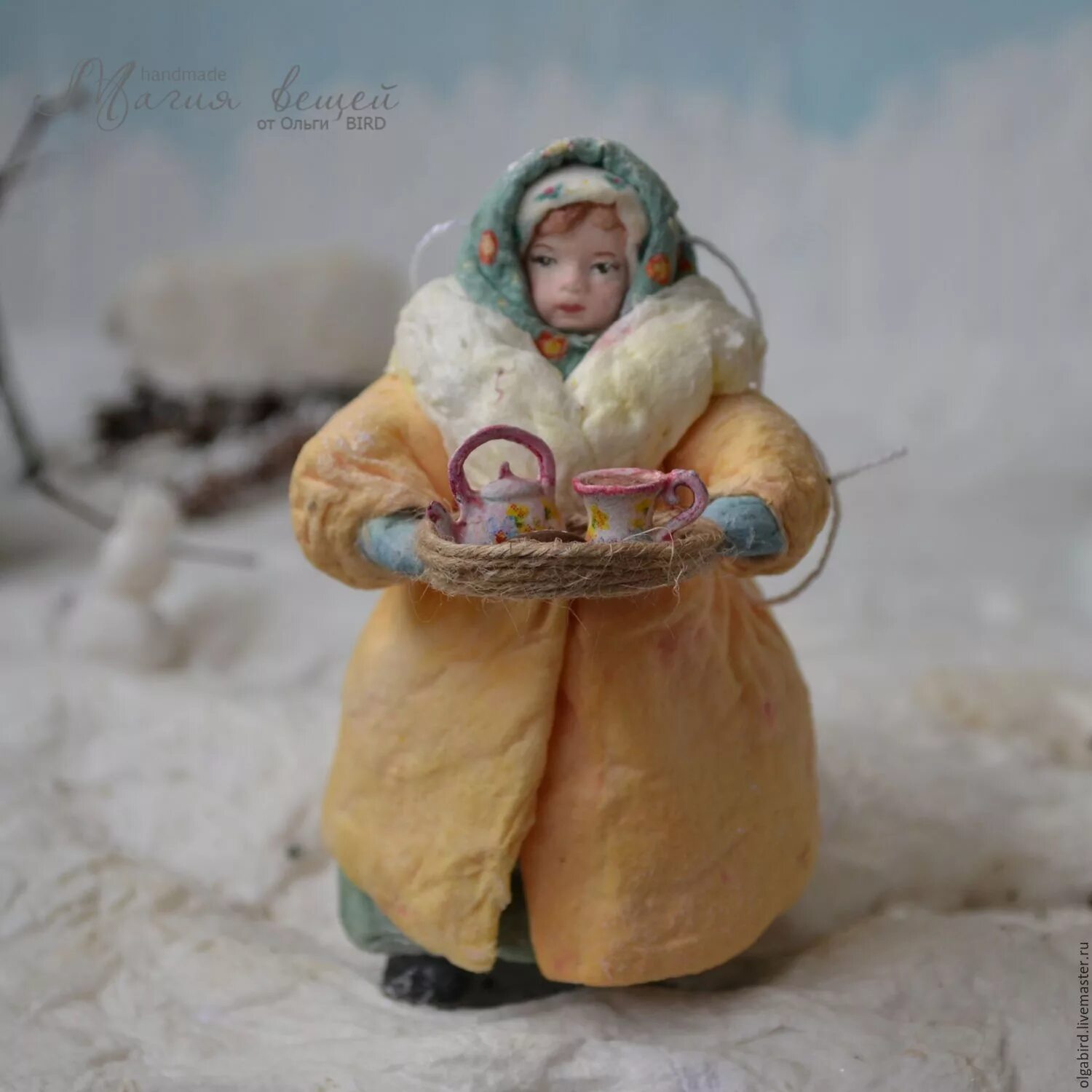 Куклы из ваты Ольги Головчанской. Ватные игрушки в ретро стиле. Винтажная ватная игрушка. Старинные игрушки из ваты. Кукла из ваты мастер