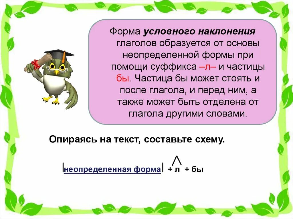 Формы условного наклонения глагола образуются. Формы условного наклонения. Глаголы в форме условного наклонения. Условное наклонение глагола. Как образуется условное наклонение.