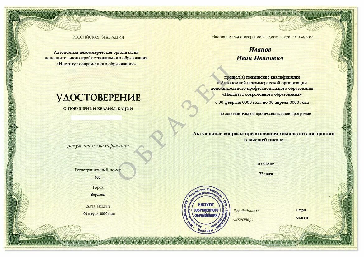 Программа курсов по истории класс