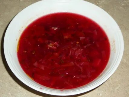 Как не потерять цвет борща