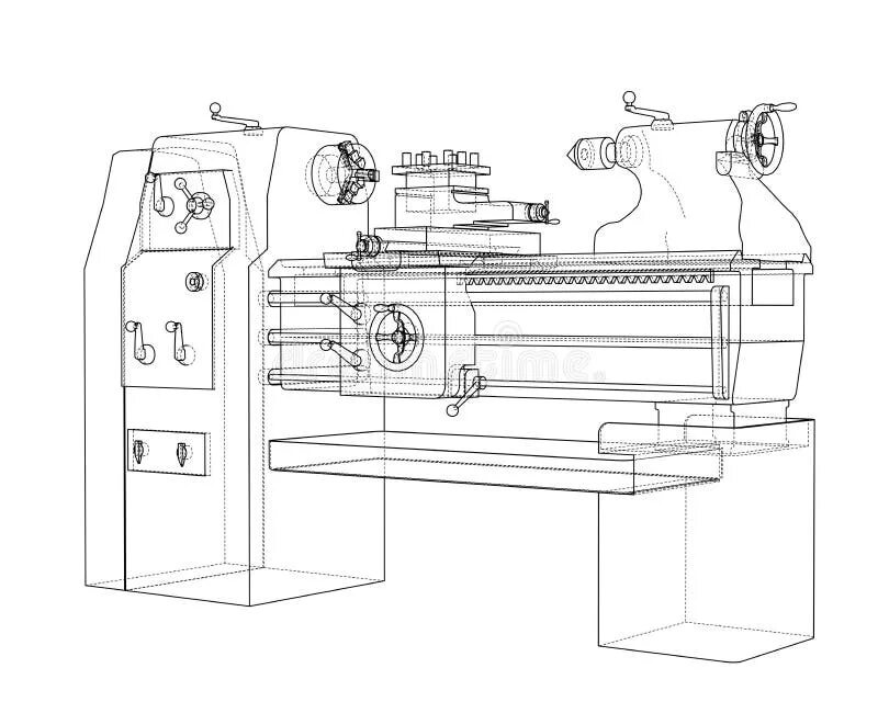 Контур оборудование. Эскиз токарного станка trens SN 50c. Токарный станок вектор. Нарисовать токарный станок. Станок рисунок.