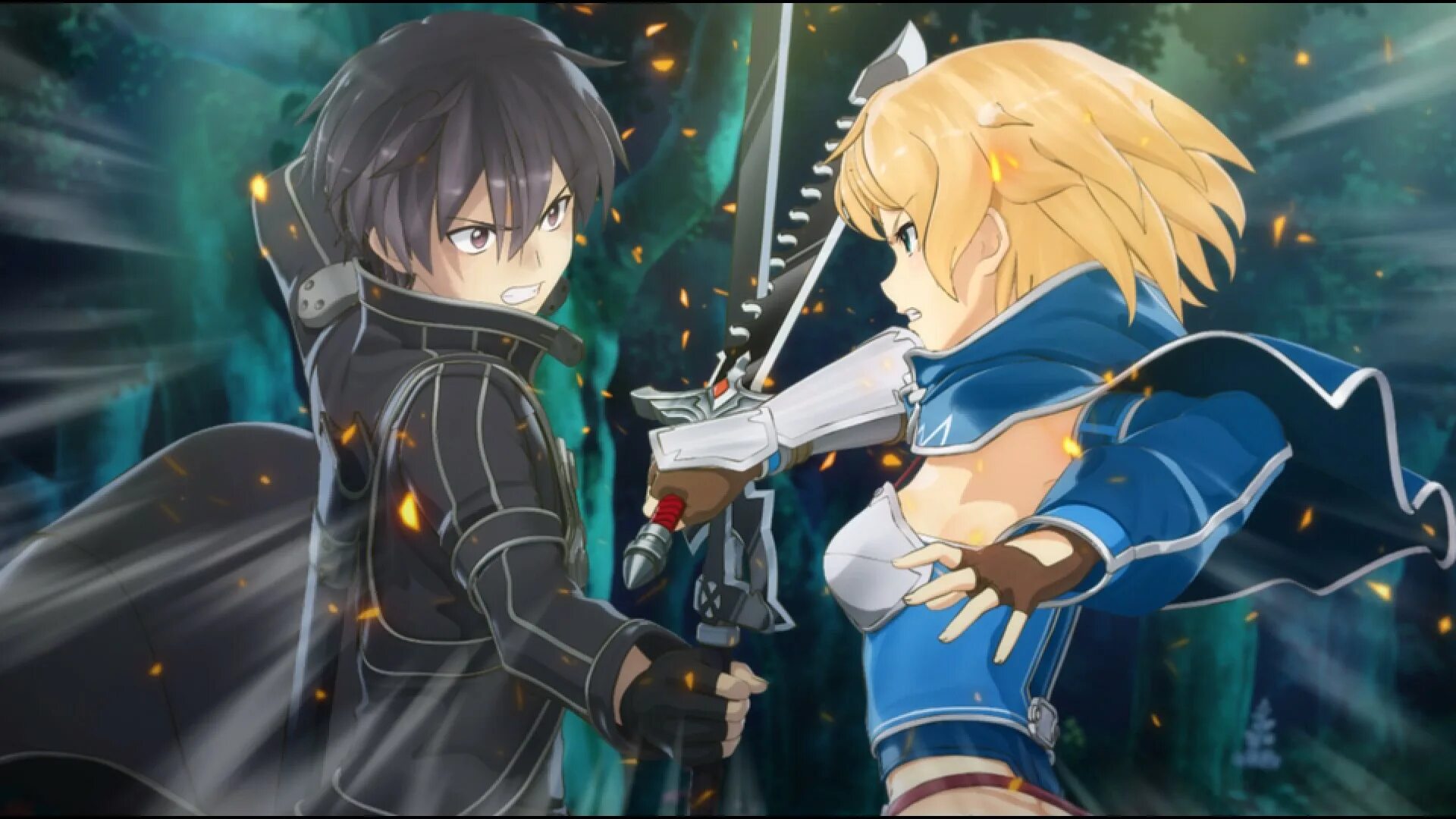 Sword art last recollection. Sword art online re: hollow fragment. sword art online re hollow fragment геймплей. кирито и филия. sword art online alicization war of underworld 2.