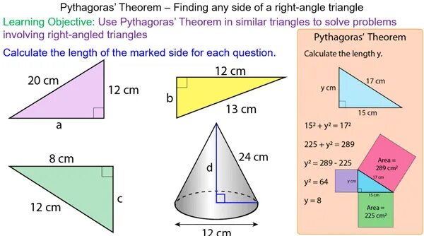 Side length. Right angled triangle. area of right angle triangle. calculate area of right angle triangle. lengths of the right angle triangle.