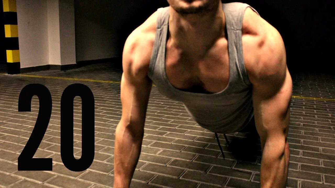 100 раз отжаться от пола