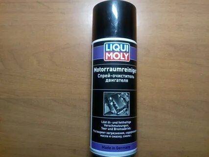 Спрей очиститель двигателя liqui moly