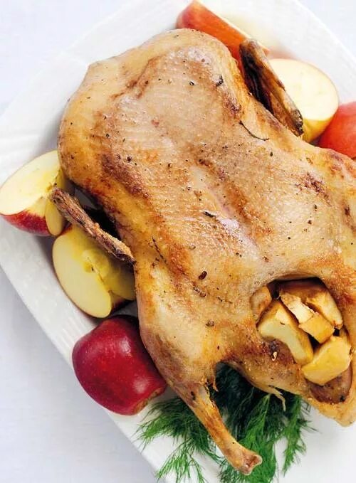 Какие яблоки в утку