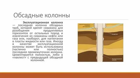 Эксплуатационная колонна