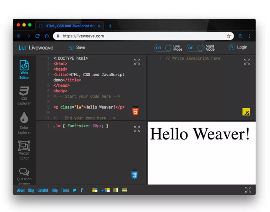 Js editor io. Редактор js. редактор скриптов. ide для js. html css js editor.
